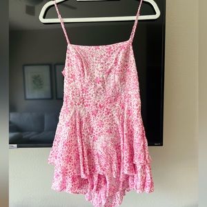 Skylar + Madison Isabelle Cabinet - Pink Floral Romper